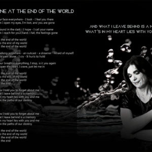 Dark Universe - Jaime Page - Into The Black VIP lyric booklet